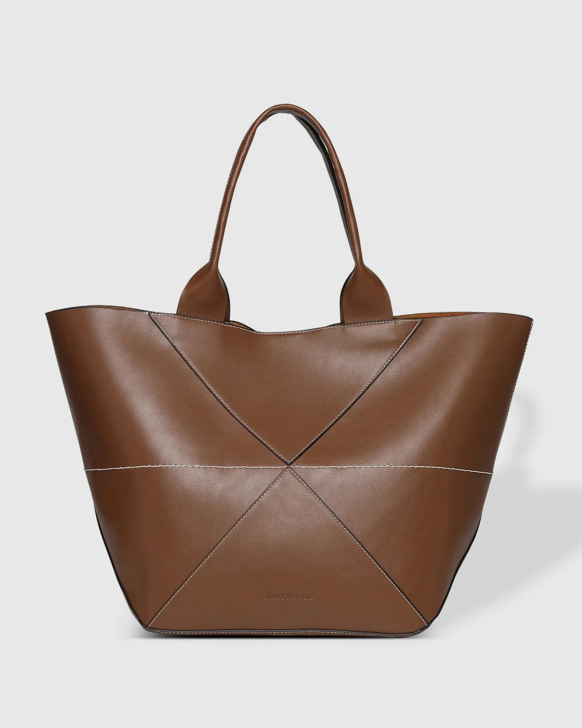 Roma Tote Bag, Color: Cocoa