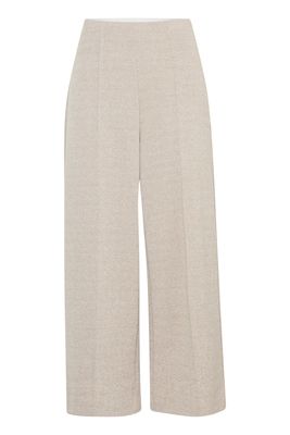 IHKATE JACQUARD CROPPED WIDE PA