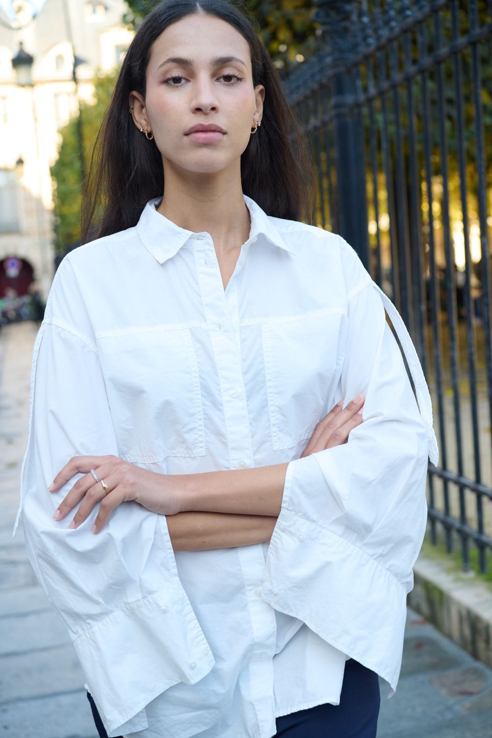 SLCalico Shirt LS, Color: Broken White, Size: S