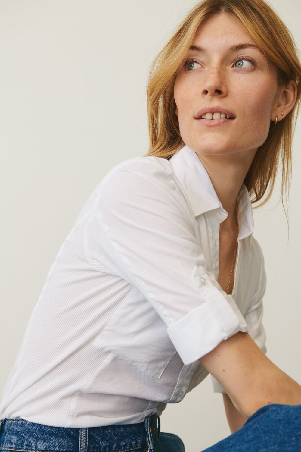 CortniaPW Sh, Color: Bright White, Size: 34