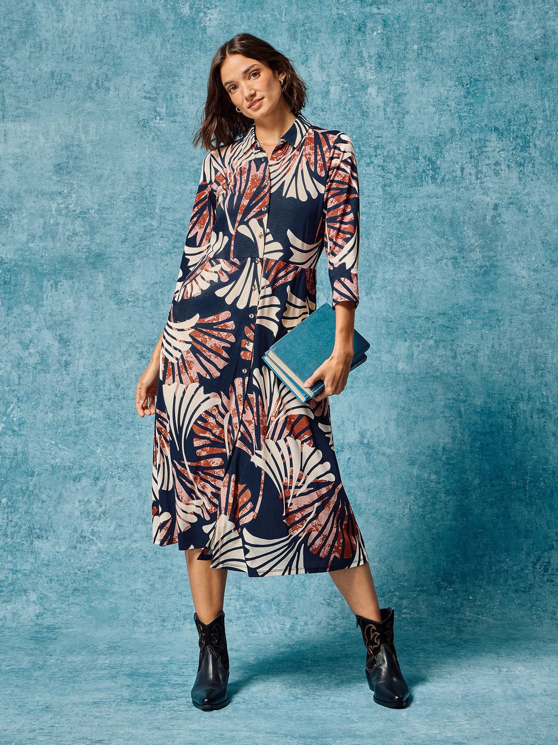 Rua Jersey Shirt Dress