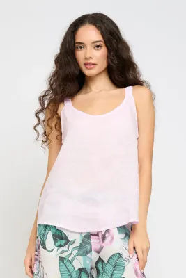 321 Linen SL Top