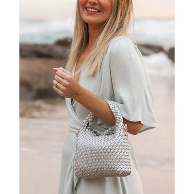 Gabby Mini Woven Crossbody
