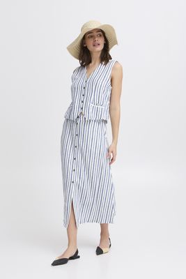 BYFALAKKA BUTTON SKIRT -