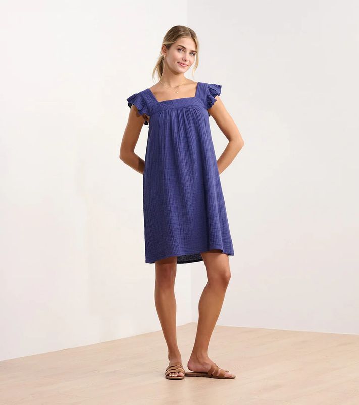 Flutter Sleeve Dress