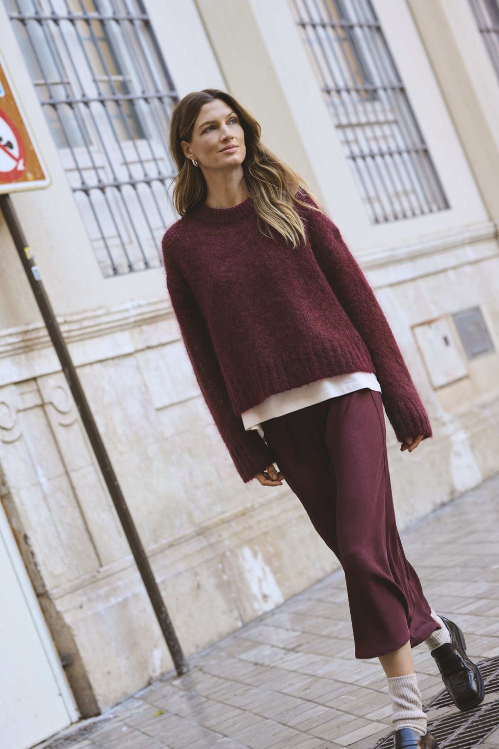 LaurinaPW SK, Size: 34, Color: Tawny Port