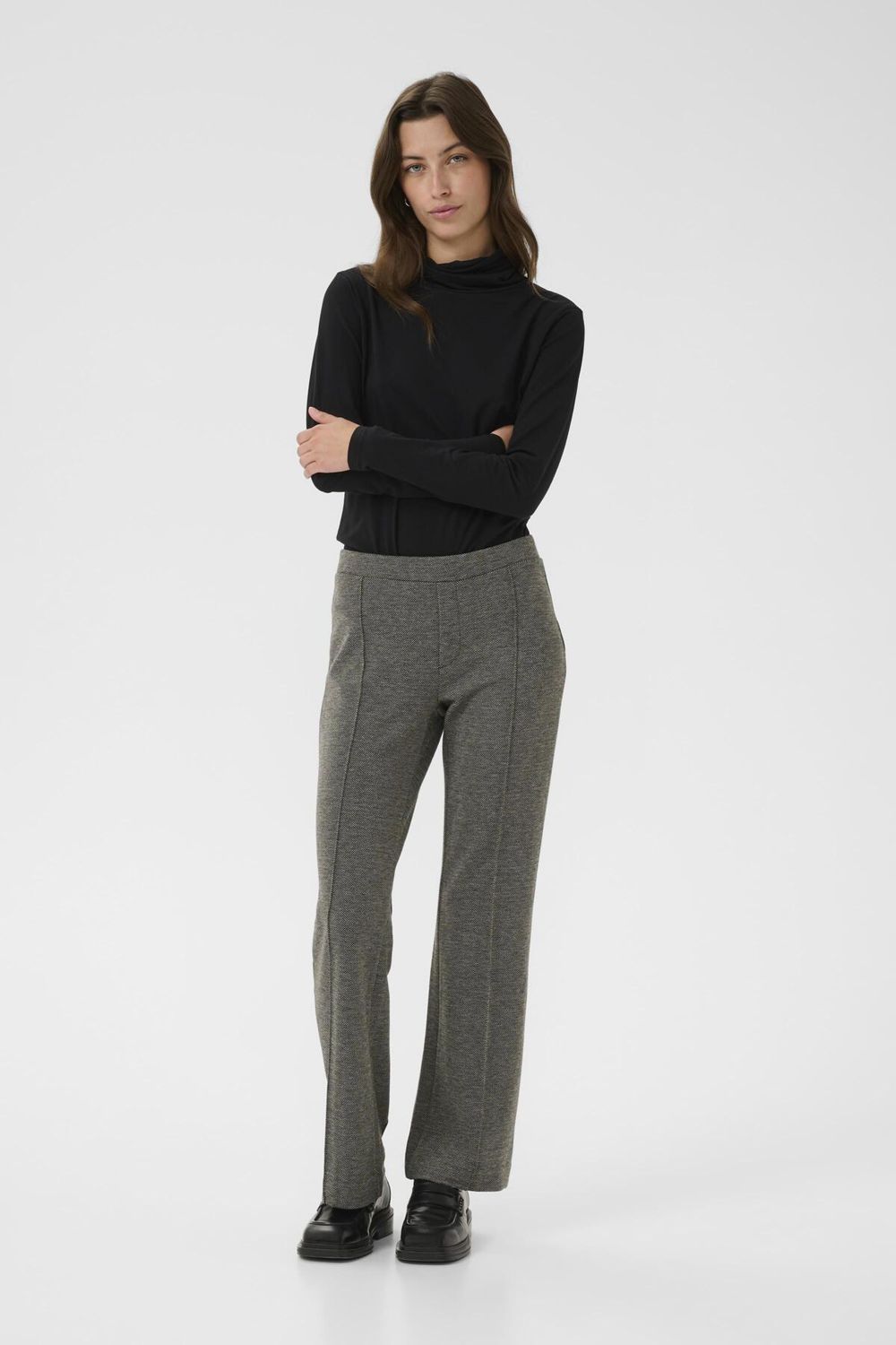 PontasPW PA, Color: Salt and Pepper, Size: 34