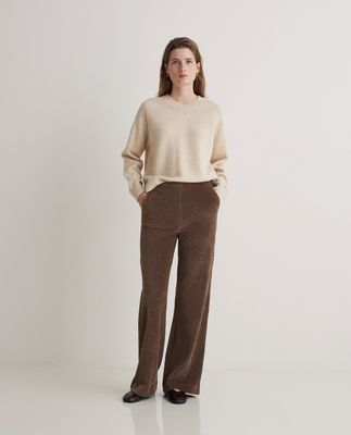TROUSERS CORD WIDE