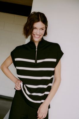 BYMMORLA ZIPPER VEST -