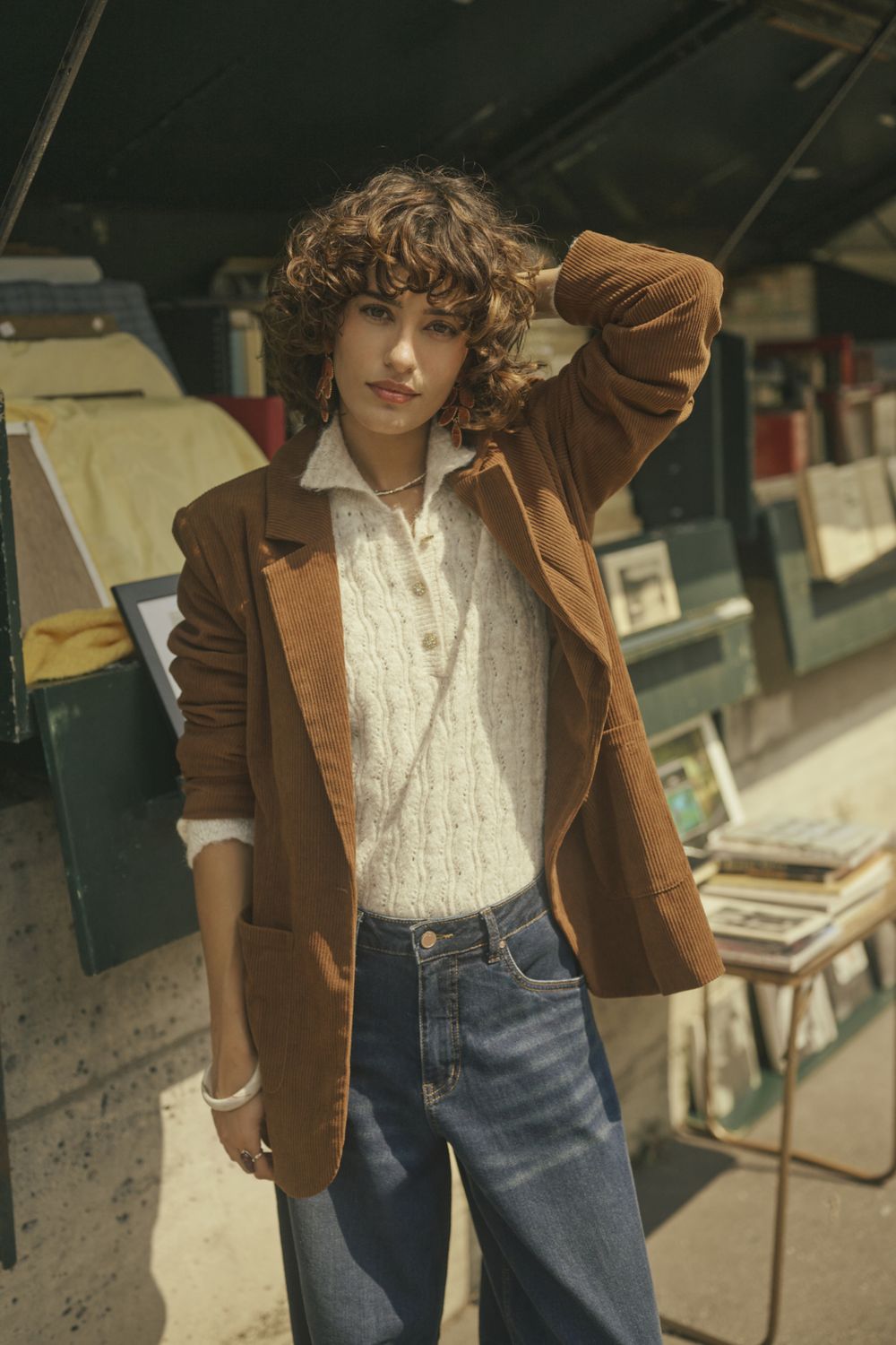 CRKanna Corduroy Blazer