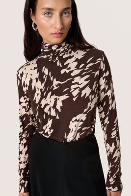 SLHanadi Printed Rollneck LS