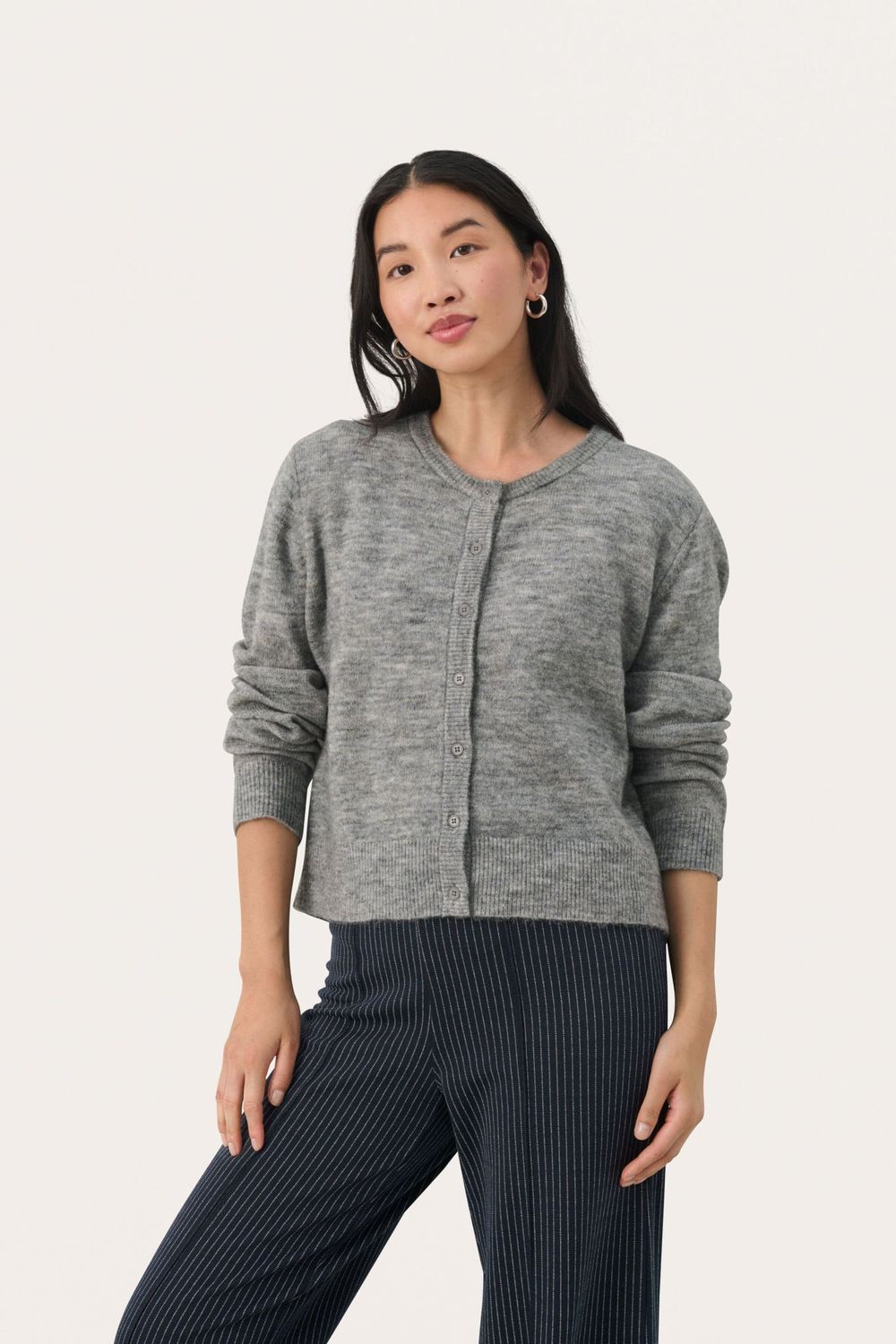 LinikaPW CA, Color: Medium Grey Melange, Size: XS