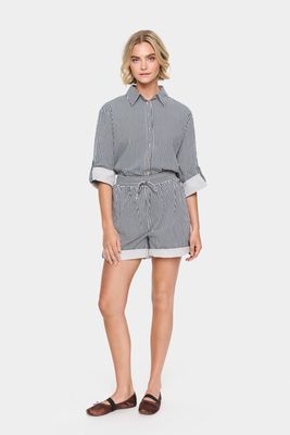 ZalindaSZ Stripe Shorts