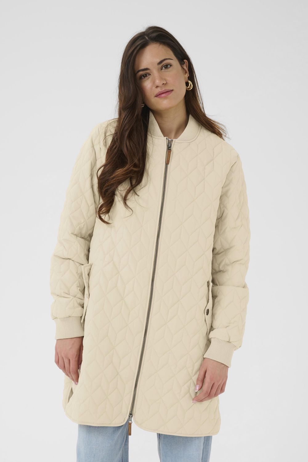 KAlelia Long Quilt Jacket