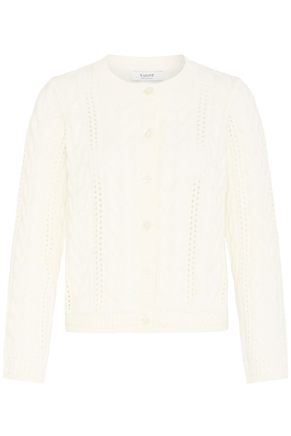 BYMIKALA CABLE CARDIGAN