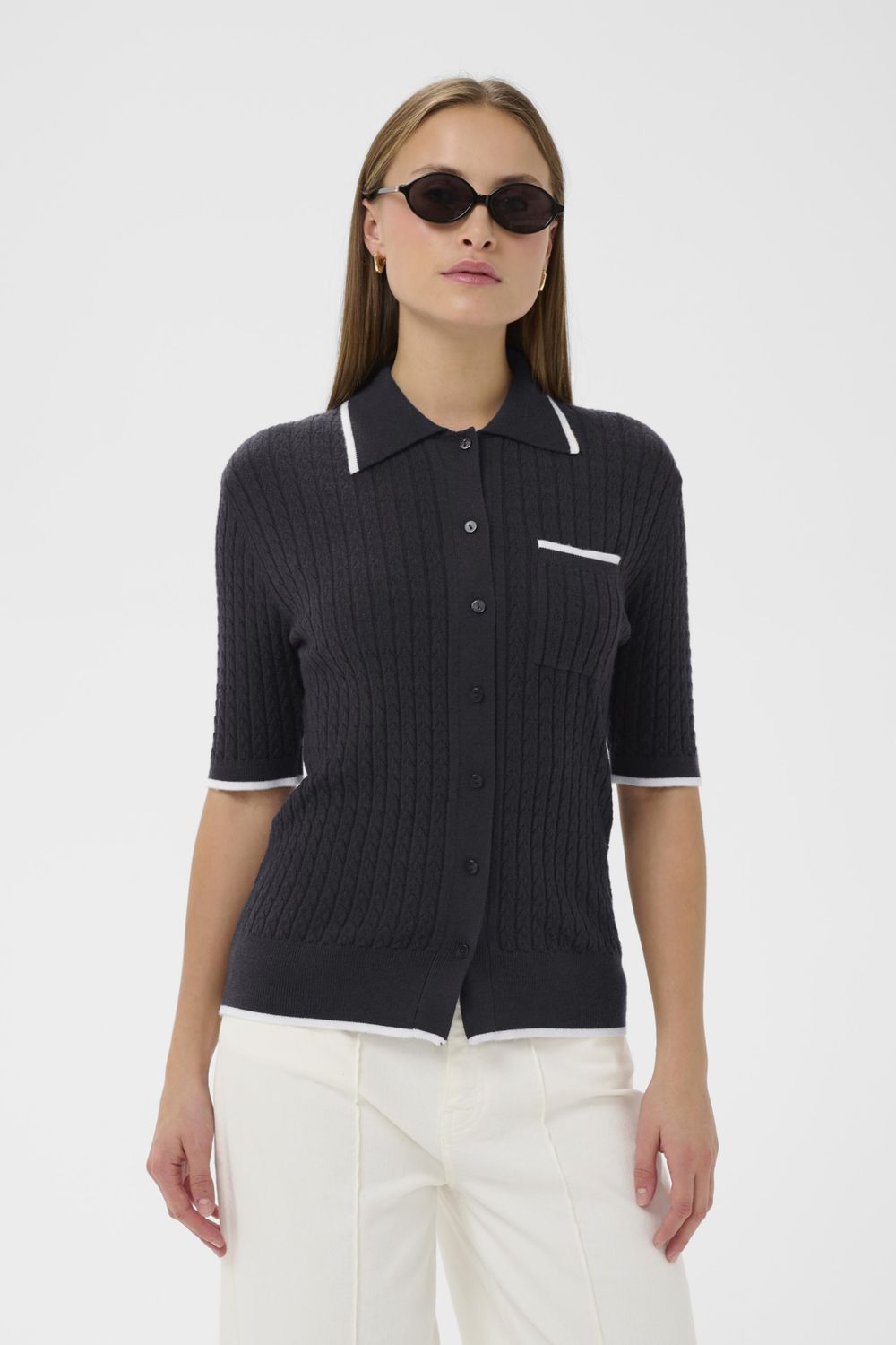 SLSpina Polo Cardigan