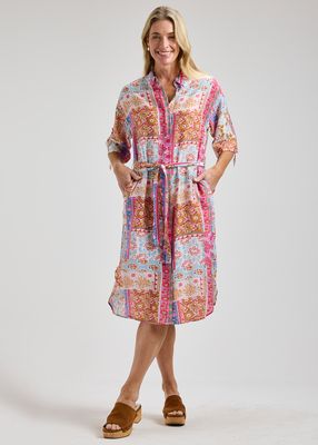 8457 Print Dress