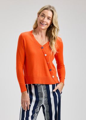 8402 Button Sweater
