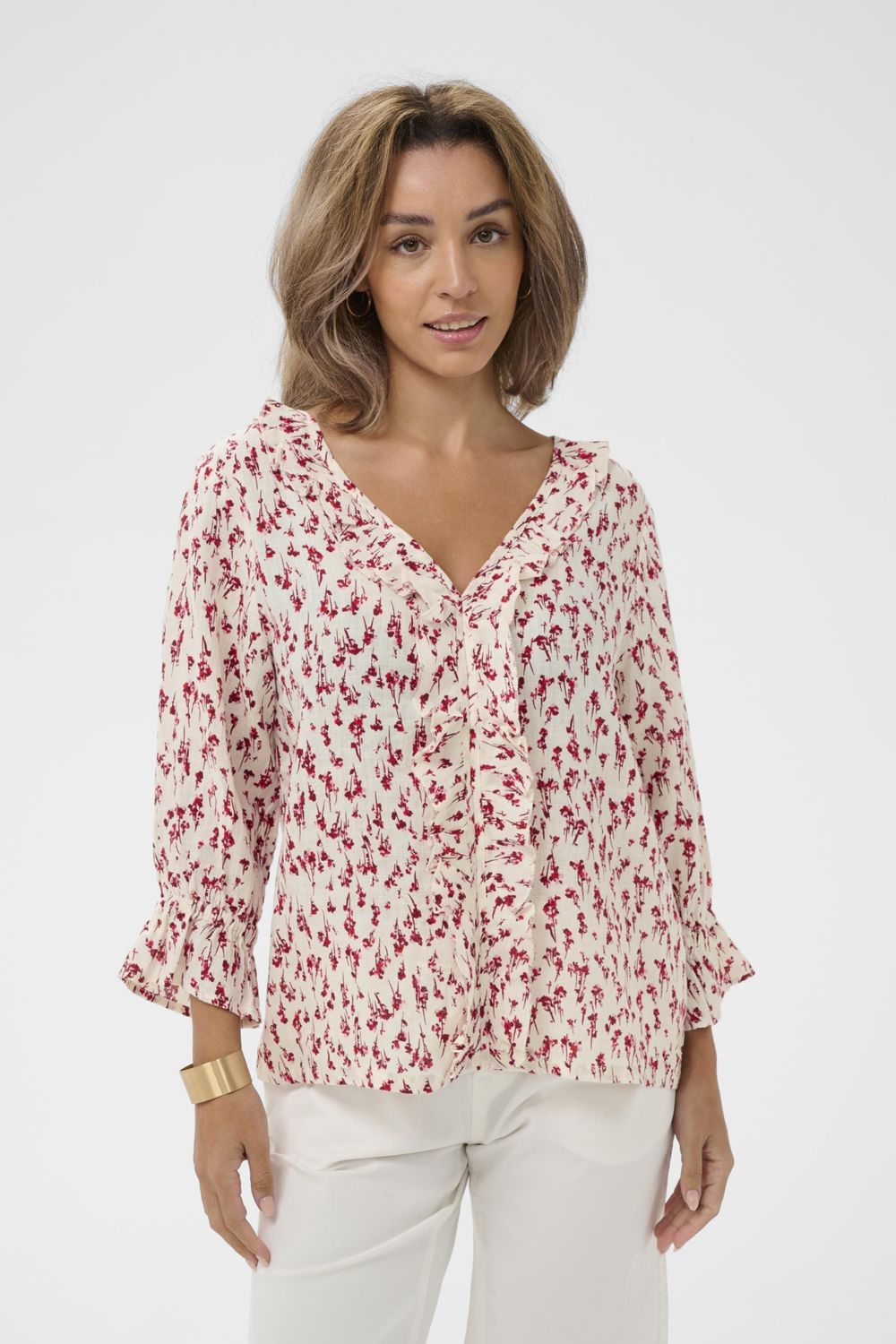 CRBellis Frill Blouse