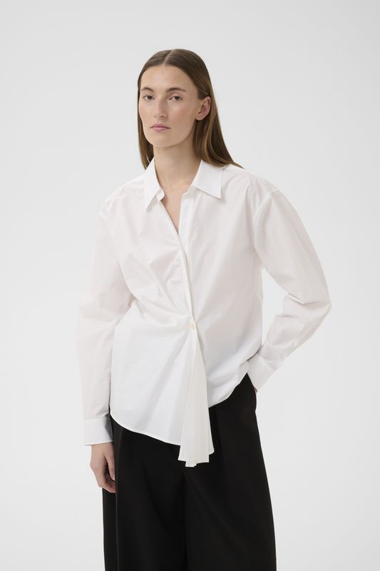 LELOIW DALLAS PLEATED SHIRT
