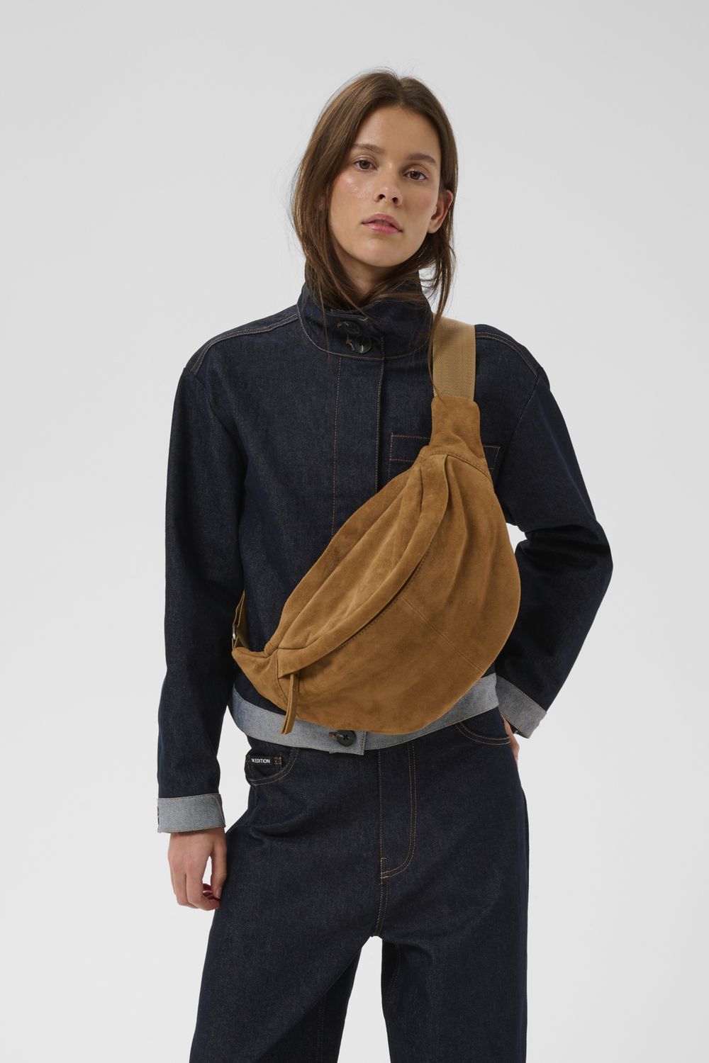 RASIDAIW SUEDE BUMBAG