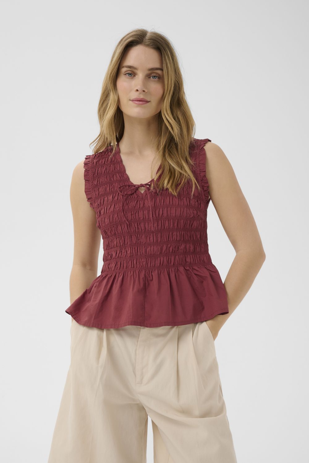 BorgnyPW TO, Color: Burnt Russet, Size: 34