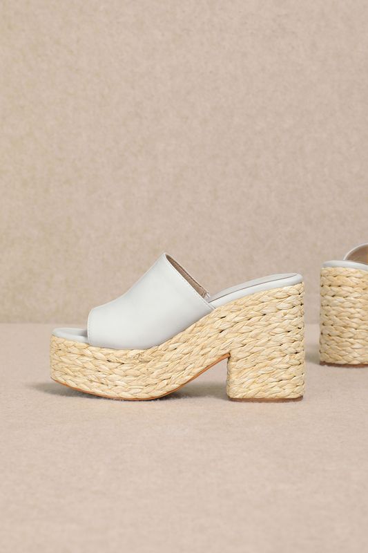 Ashlyn Braided Platform Sandals