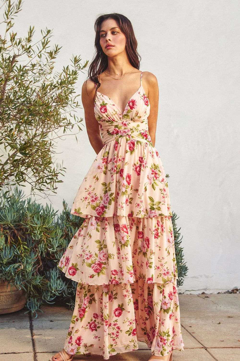Sweet Emotion Ruffle Tiered Maxi Dress