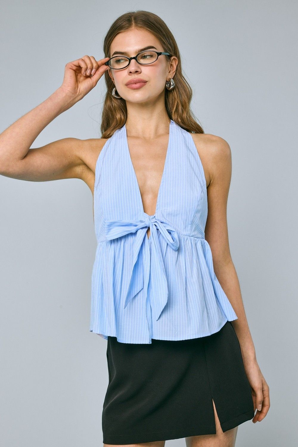 Halter Ruffle Top