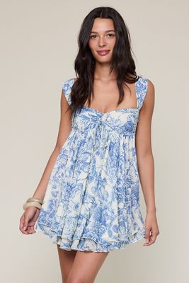 Layered Wide Strap Dress