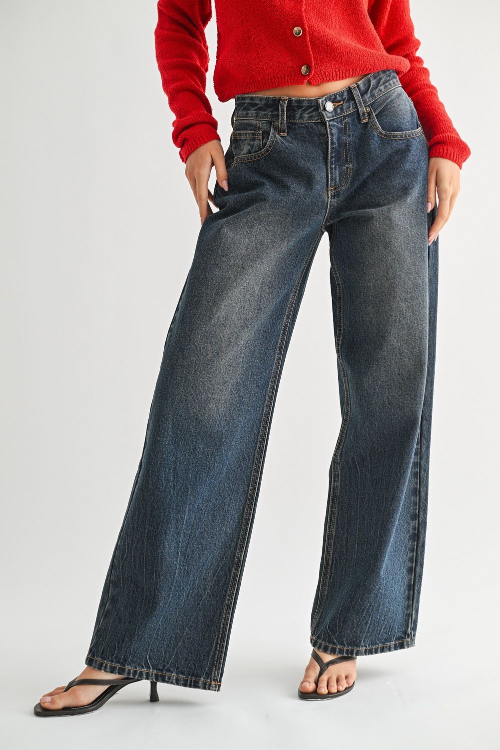 Baggy Wide Leg Jeans