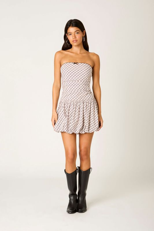 Strapless Bubble Dress