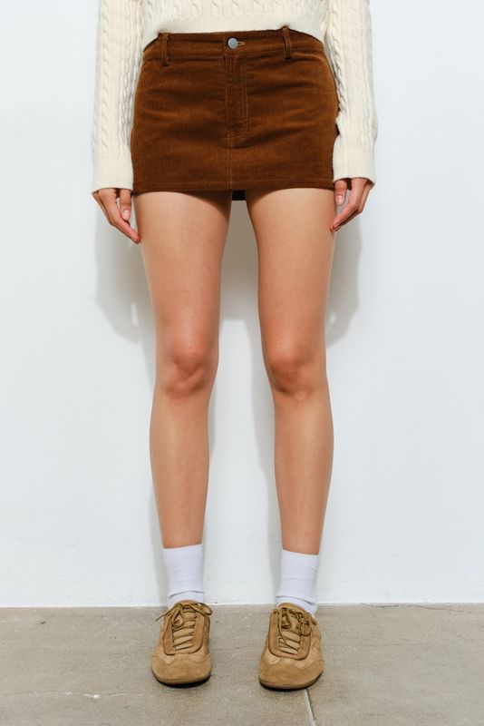 Corduroy Skirt
