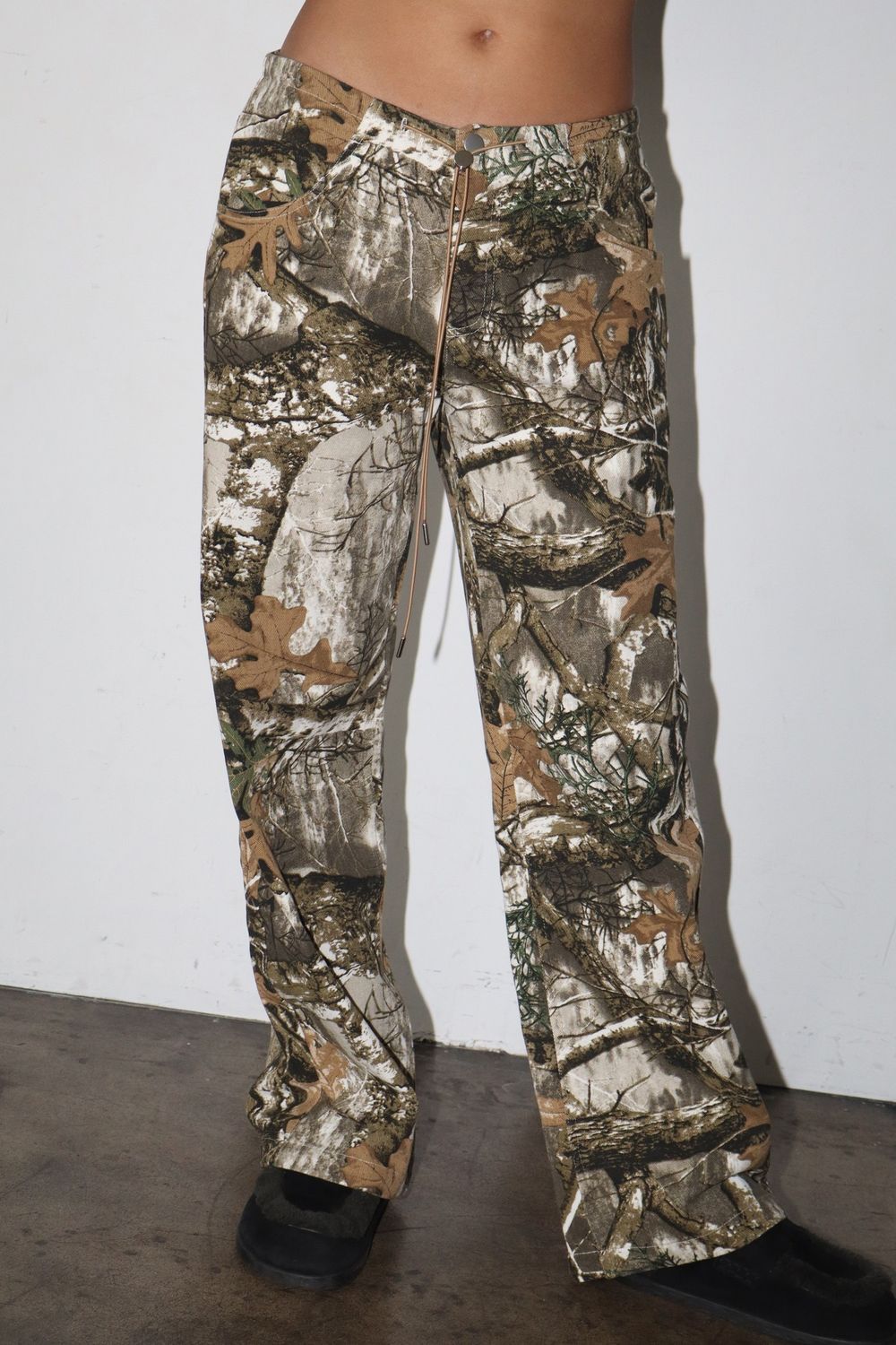 Camo Wide Leg Pants
