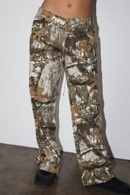 Camo Wide Leg Pants