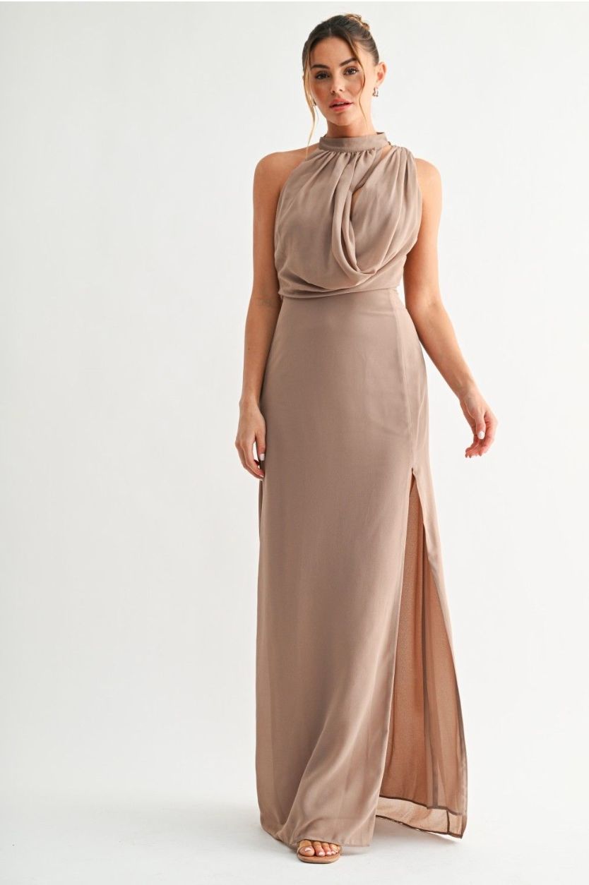 Drape Maxi Dress