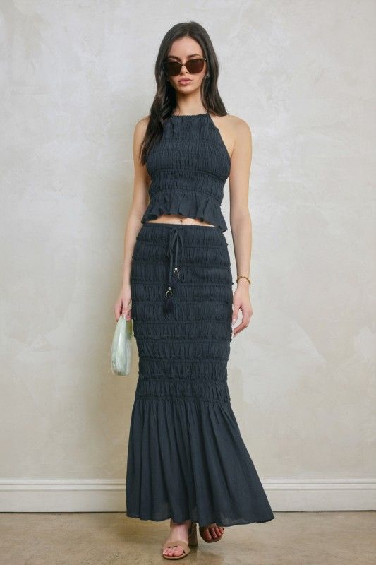 Smocked Mermaid Skirt