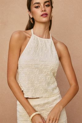 Knit Halter Top