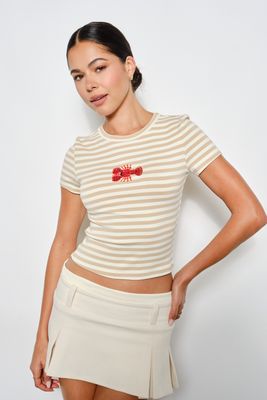Stripe Lobster Top