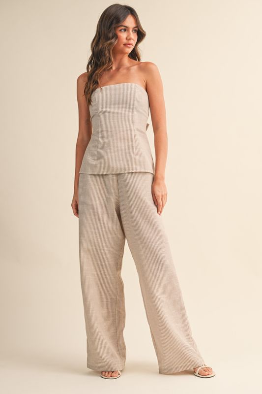 Sophia Pinstripe Top