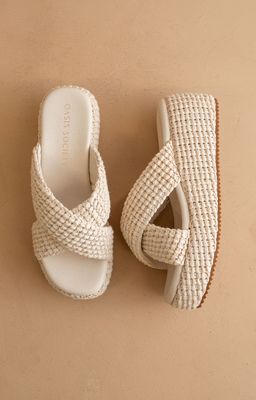 Fresno Raffia Platform Sandals