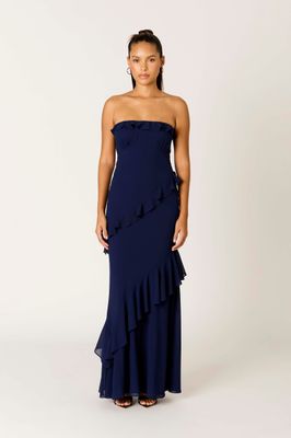 Grace Cascading Ruffle Dress