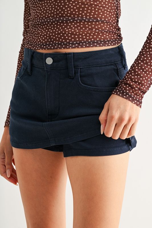Charlotte Denim Skort