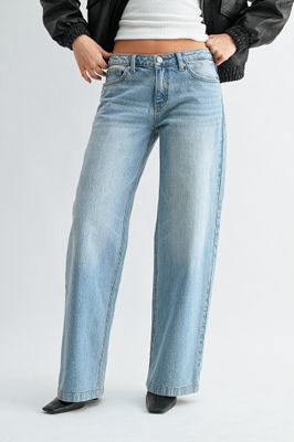 Nevaeh Low Rise Baggy Pants