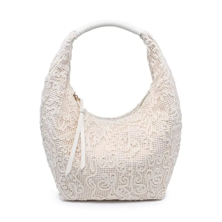 Micah Hobo Bag, Color: Ivory