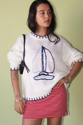 Julia Sailboat Sweater