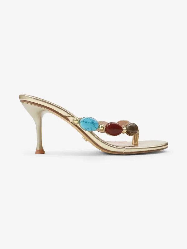 Trinity Beaded Heel