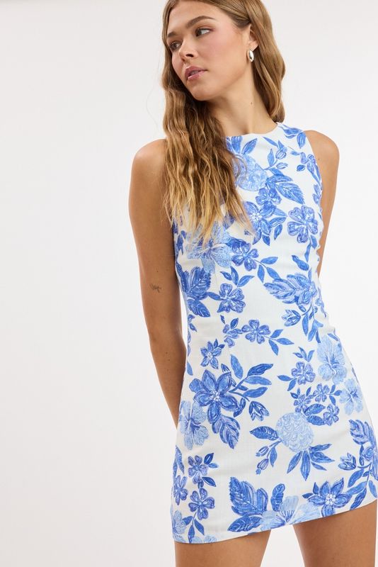 London Boatneck Dress