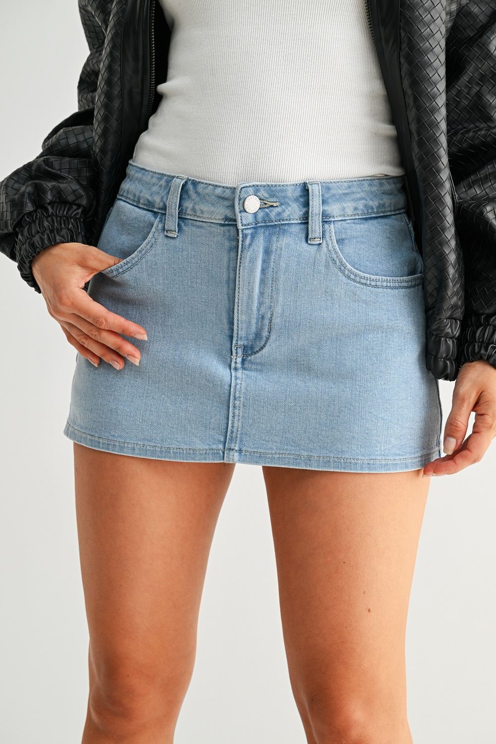 Kaitlyn Denim Skort