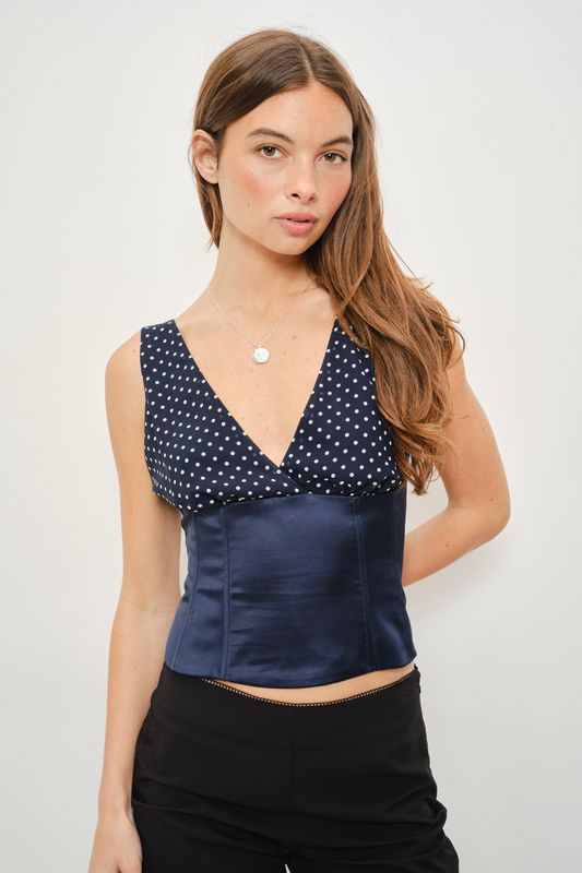 Lilly Plunge Top
